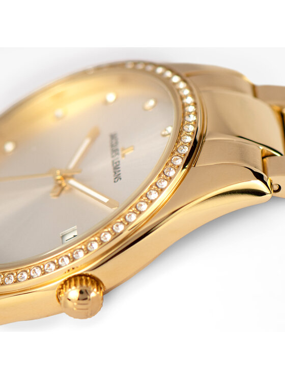 Jacques Lemans Jacques Lemans Zegarek 1-2133C Złoty