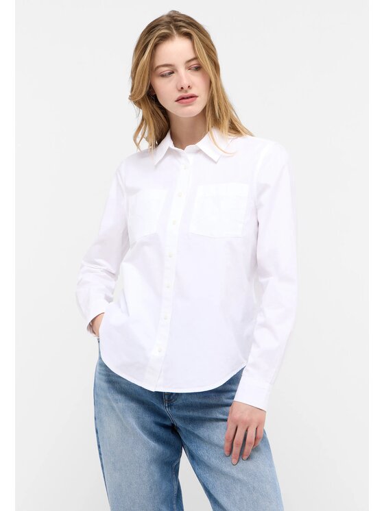 Mustang Mustang Camicia Style Killeen Bianco Regular Fit