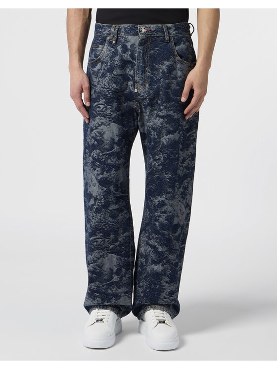 PHILIPP PLEIN PHILIPP PLEIN Jeansy 30570 Loose Fit