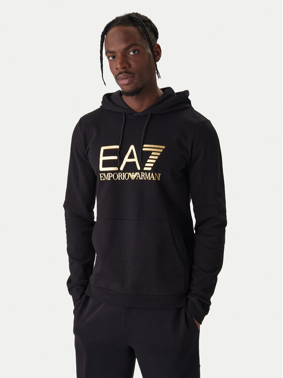 EA7 Emporio Armani EA7 Emporio Armani Суитшърт 7M001413 AF22266 MC004 Черен Regular Fit