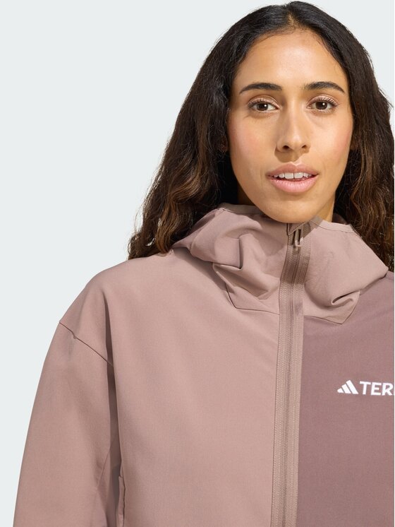 adidas adidas Kurtka wielofunkcyjna Terrex Brązowy Regular Fit