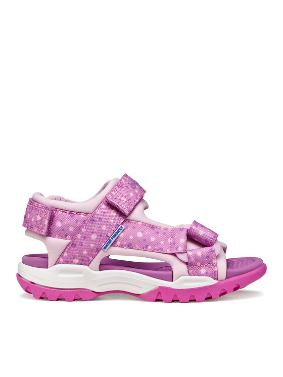 Geox Geox Basutės Jr Borealis Girl J550WA 015AN C8215 D Rožinė