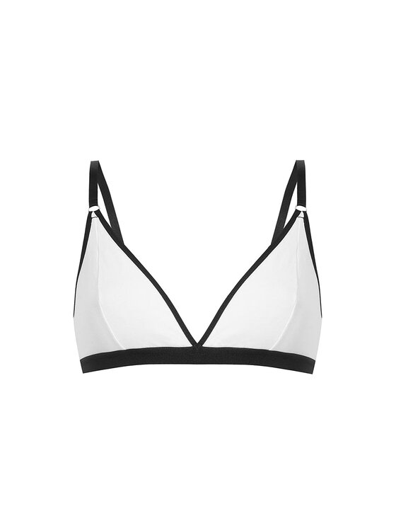 Love and Hate Love and Hate Reggiseno Bralette Jeanne Bianco