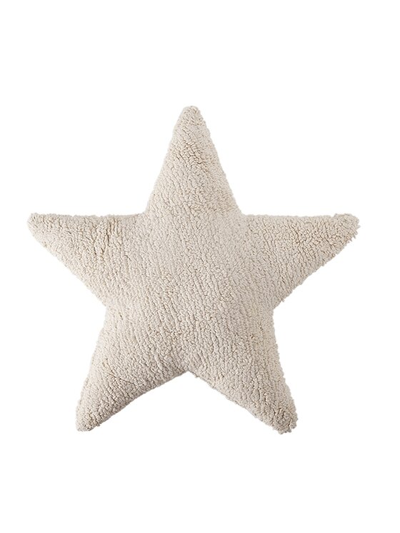 Lorena Canals Lorena Canals Poduszka dekoracyjna Poduszka gwiazdka Star Beige Beżowy