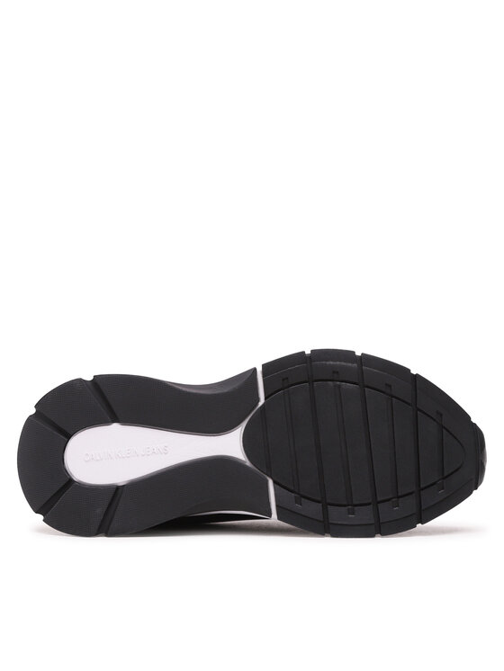 Calvin Klein Jeans Calvin Klein Jeans Сникърси Wedge Runner Mix Lth Wn YW0YW01099 Черен