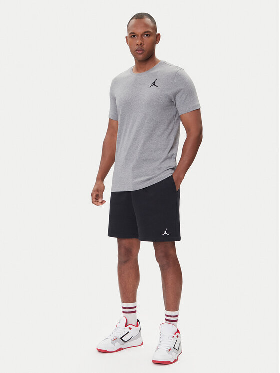 Nike Nike T-Shirt DC7485 091 Szary Regular Fit