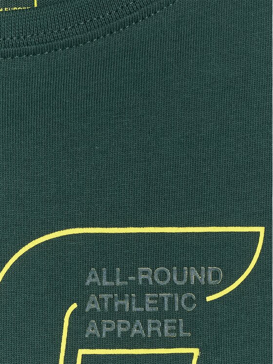 4F 4F T-shirt 4FJWAW25TTSHM2417-46S Verde Regular Fit