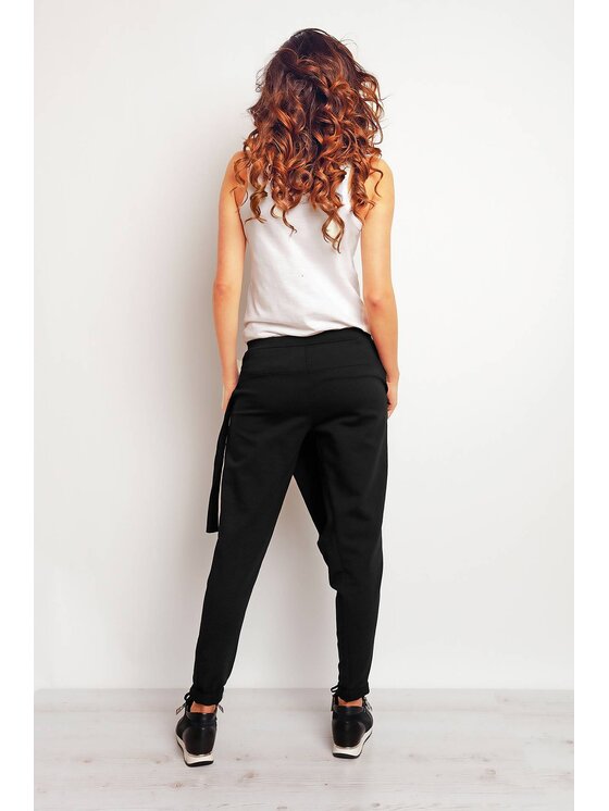 Infinite You Infinite You Dámské kalhoty M092 Černá Basic Fit