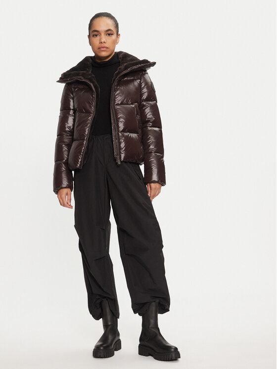 Save The Duck Save The Duck Winterjacke D30974W LUCK19 Braun Regular Fit
