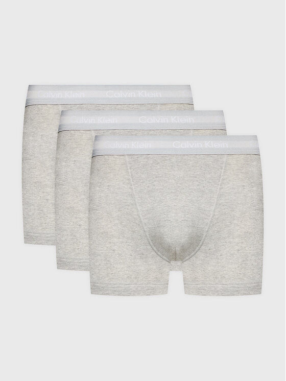 Férfi 3 darab boxer Calvin Klein Underwear, Méret: L, Szürke, 0000U2662G