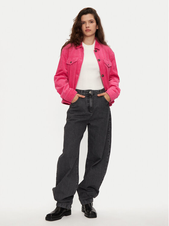 United Colors Of Benetton United Colors Of Benetton Hemdjacke 2HKTDN06O Rosa Regular Fit