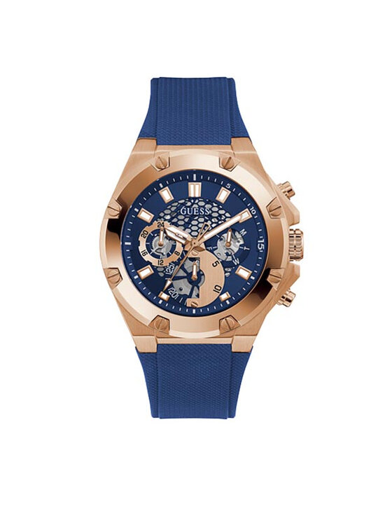 Guess Guess Hodinky Third Gear GW0334G3 Tmavomodrá