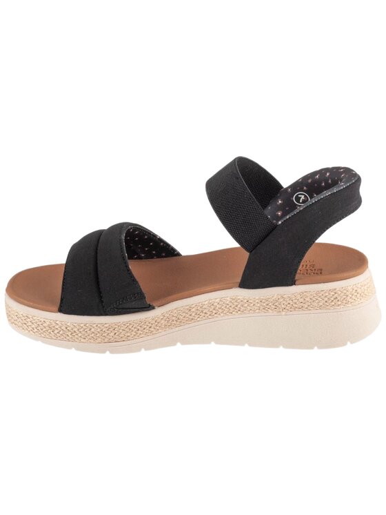 Skechers Skechers Σανδάλια BOBS Sun Ray 114413/BLK Μαύρο