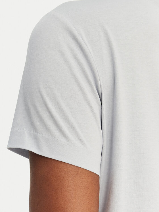 BOSS BOSS Marškinėliai C_Elove_4 50559077 Žydra Slim Fit