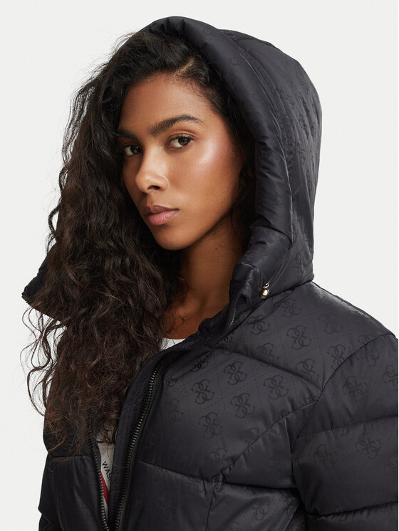 Guess Guess Giubbotto invernale W6BL50 W4144 Nero Regular Fit