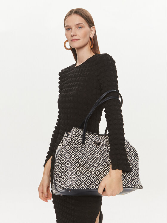 Guess Guess Rankinė Vikky II Large Tote HWWR93 18290 Juoda