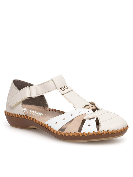 Rieker Rieker Sandalen M1655-61 Beige