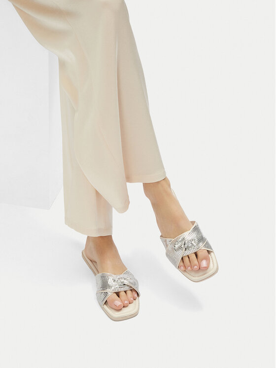 JENNY JENNY Klapki R25SS01646 Écru