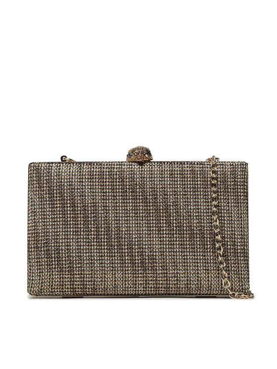 Kurt Geiger Kurt Geiger Дамска чанта Crystal Kensington Clutch 9102940609 Бежов