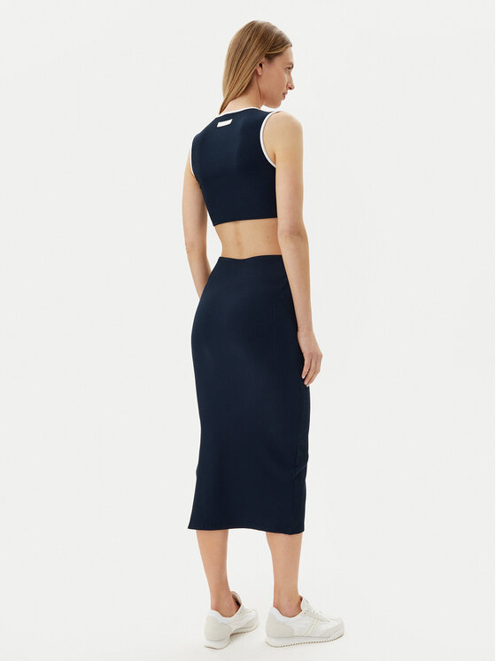 EA7 Emporio Armani EA7 Emporio Armani Strickkleid 7W000301 AF12654 UB102 Dunkelblau