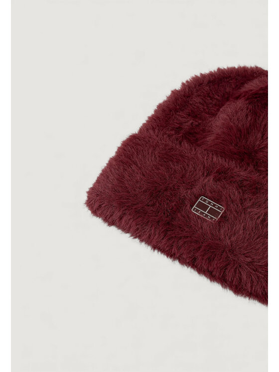 Tommy Jeans Tommy Jeans Berretto TJW HERITAGE FLUFFY BEANIE Bordeaux