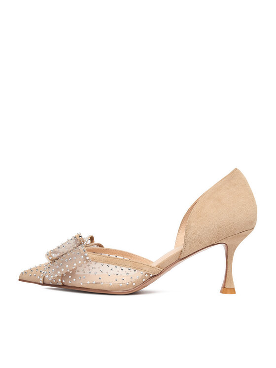 Eva Minge Eva Minge High Heels EO-AVA-78096-202 Beige