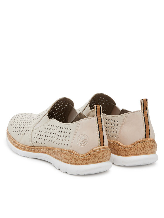 Rieker Rieker Halbschuhe N4251-60 Beige