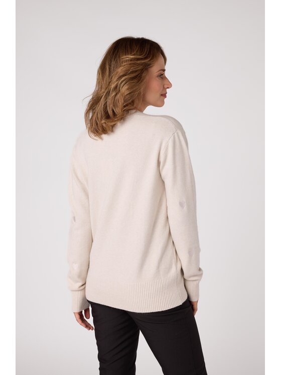 QUIOSQUE QUIOSQUE Svetr QUIOSQUE 6VL005132 Béžová Regular Fit