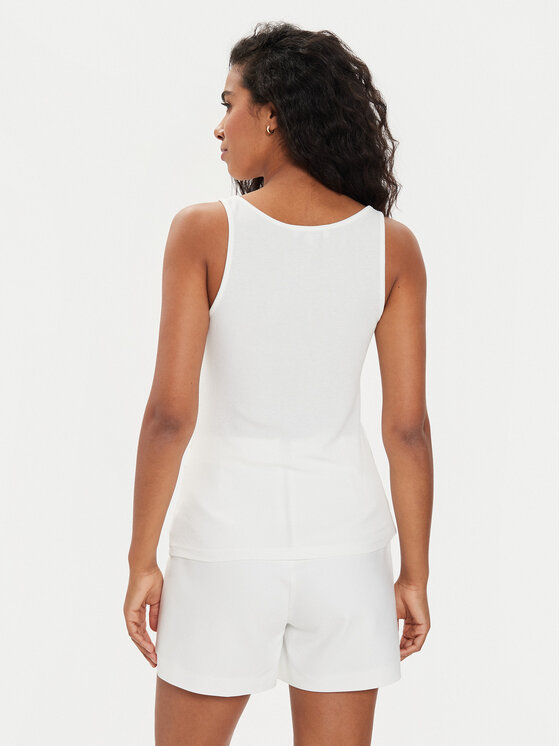 Morgan Morgan Top 241-DUBO Alb Slim Fit