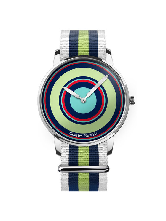 Charles BowTie Charles BowTie Zegarek CALSA.N.B Niebieski