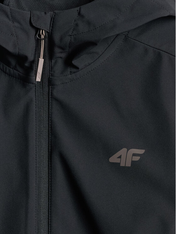 4F 4F Kurtka przejściowa EVERYDAY ACTIVE Czarny Slim Fit