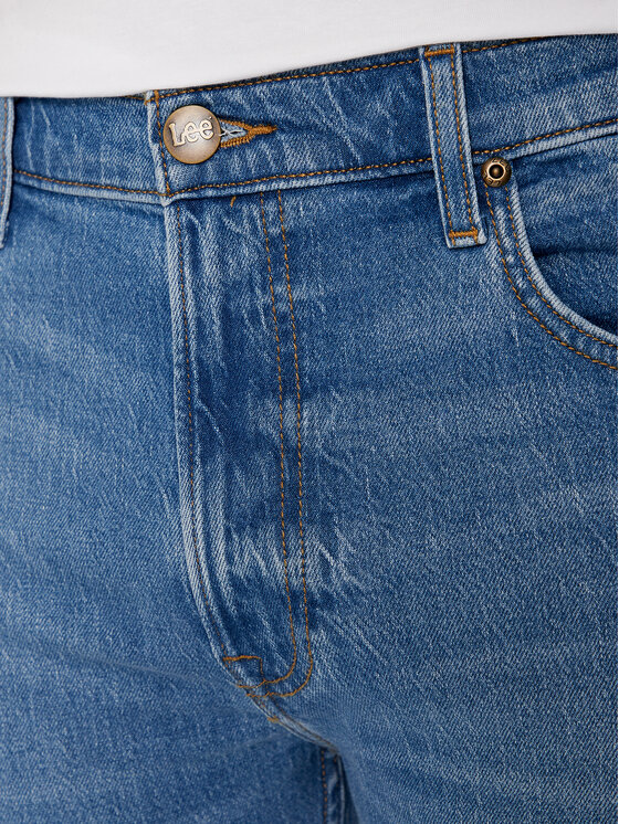 Lee Lee Jeansy Rider 112346321 Niebieski Slim Fit