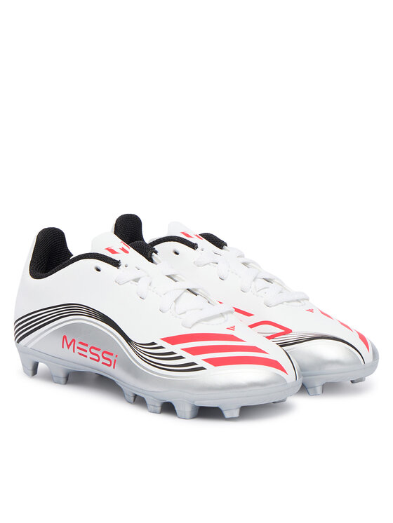adidas adidas Futbalové topánky F50 Messi Club JP7457 Biela