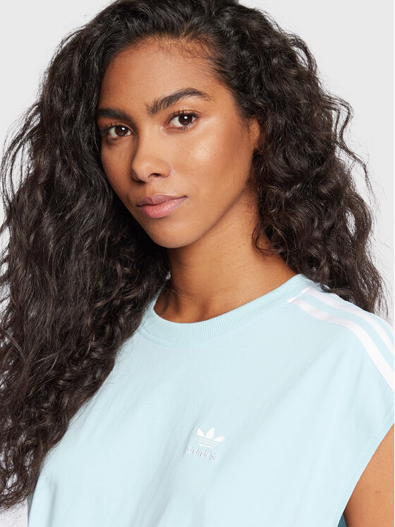 T-shirt adicolor Classics HM2112 Blu Loose Fit