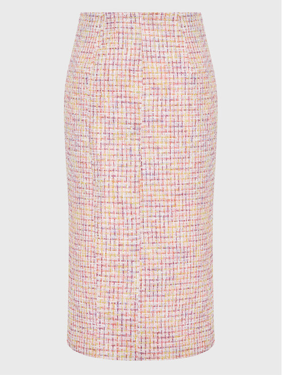Glamorous Glamorous Puzdrová sukňa CK6777 Ružová Slim Fit