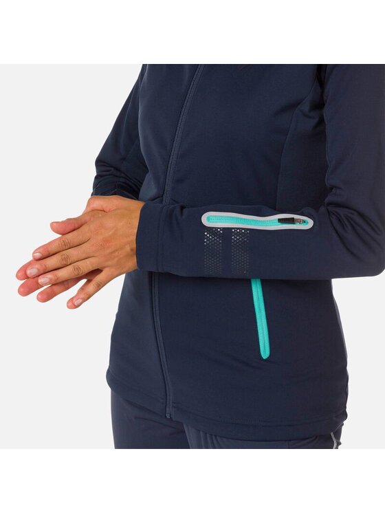 Rossignol Rossignol Kurtka softshell W Softshell Jacket Granatowy Slim Fit