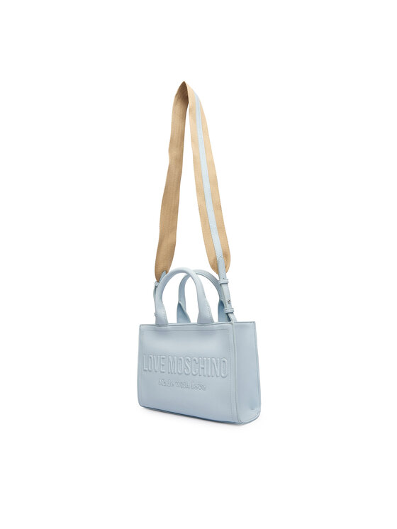 LOVE MOSCHINO LOVE MOSCHINO Torebka JC4044PP1OLE0701 Błękitny