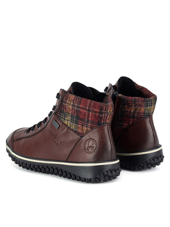 Rieker Rieker Stiefeletten Z4243-36 Dunkelrot
