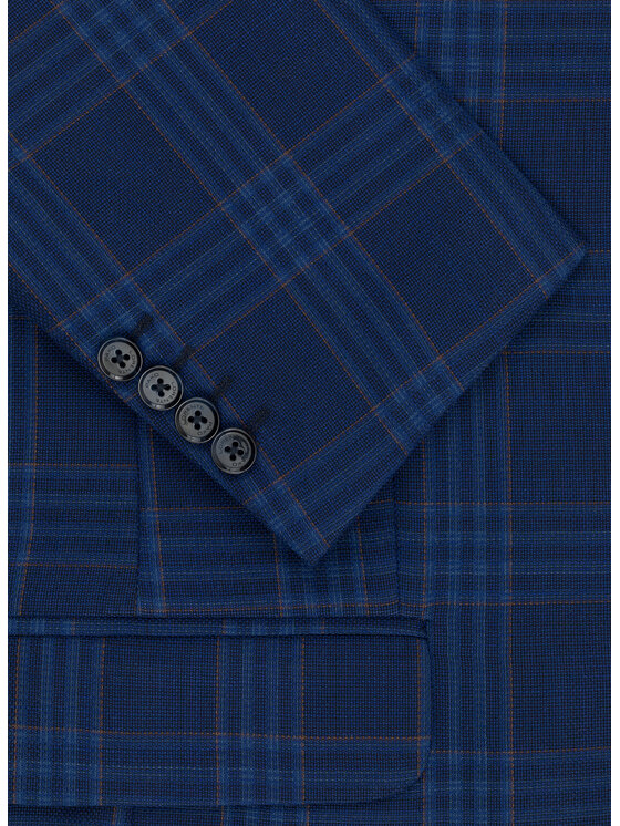 Pako Lorente Pako Lorente Marynarka P23WP-3X-002 Granatowy Slim Fit