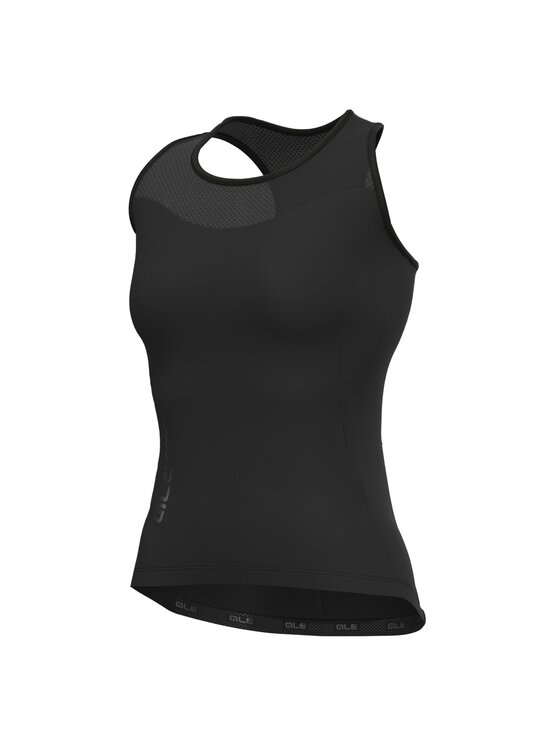 Koszulka rowerowa, rozmiar M, Czarny, Solid Color Block Tank Top