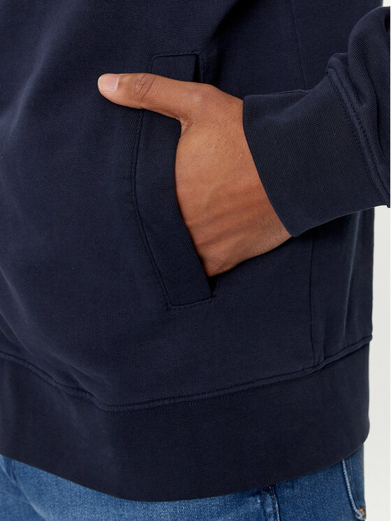 Wrangler Wrangler Felpa 112350547 Blu scuro Regular Fit