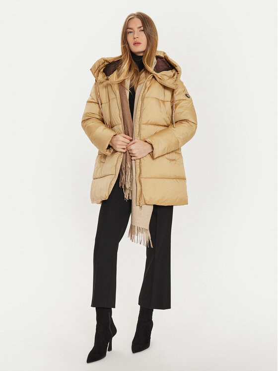 Gaudi Gaudi Зимно яке 421BD35018 Бежов Regular Fit