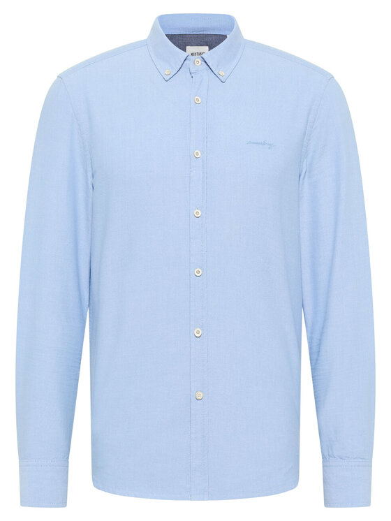 Mustang Mustang Camicia EDINBURG Blu Slim Fit