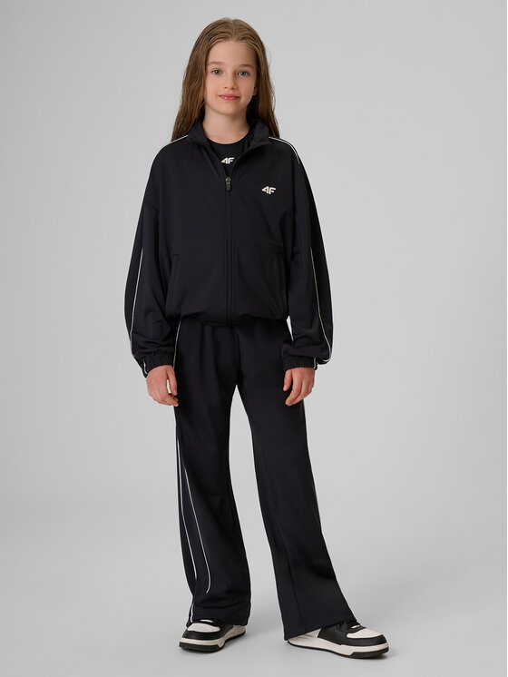 4F 4F Spodnie dresowe AQUA FORCE Czarny Regular Fit