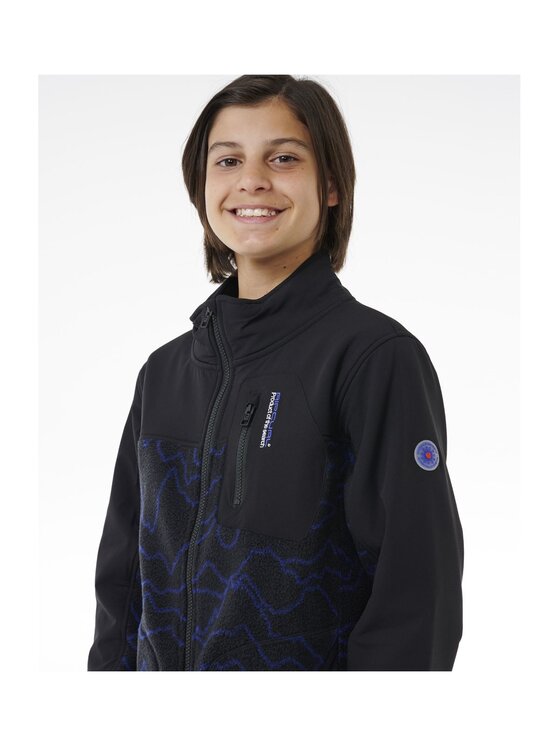 Rip Curl Rip Curl Bluza Anti Series Search Zip  -Boy Czarny Standard Fit