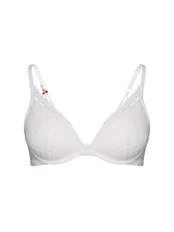 Esotiq Esotiq Biustonosz push-up 45016 Biały