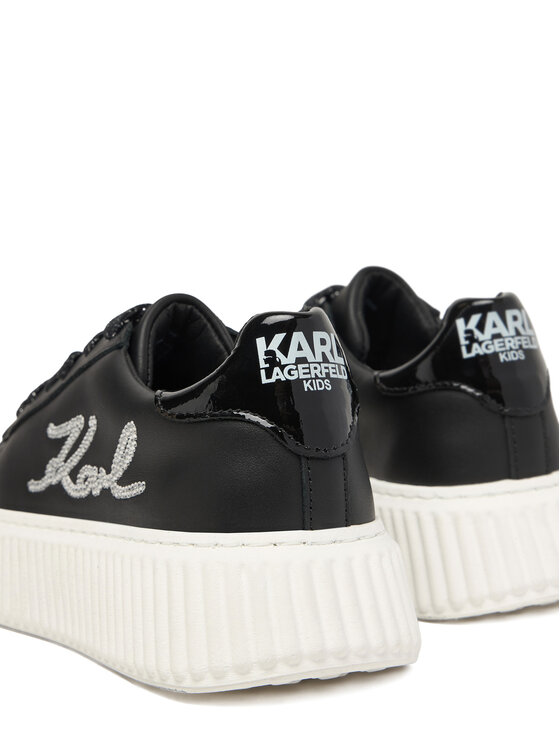 KARL LAGERFELD KARL LAGERFELD Laisvalaikio batai Z30978 M Juoda