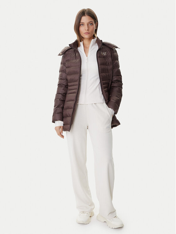 EA7 Emporio Armani EA7 Emporio Armani Zimné bundy 7W000685 AF12475 U6063 Hnedá Slim Fit