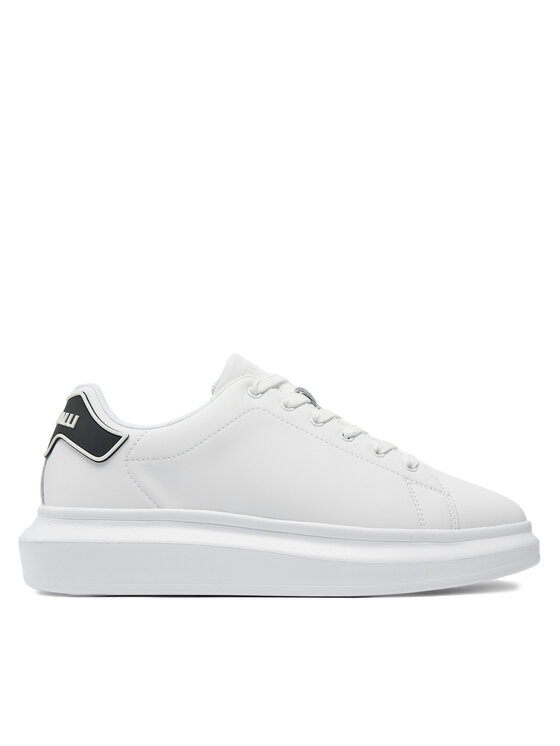 Sneakers Just Cavalli 77QA3SB2 Alb
