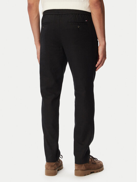 Tommy Hilfiger Tommy Hilfiger Chinos Harlem MW0MW42336 Schwarz Regular Fit